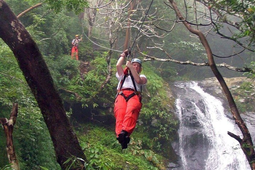 11 Waterfall Canopy Zipline Tour at Adventure Park Costa Rica