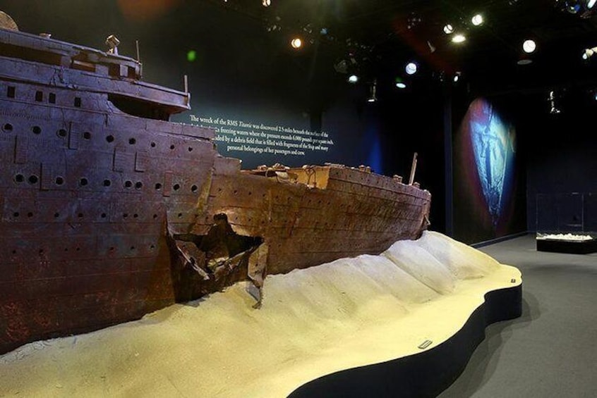 Titanic The Artefact Exhibition Ticket Titanic The Artefact Exhibition Ticket