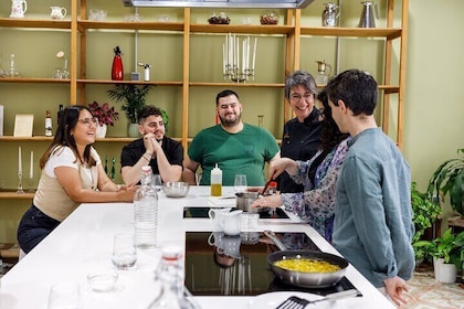 Madrid Tapasmatlagningskurs på ett privat lokalt matställe