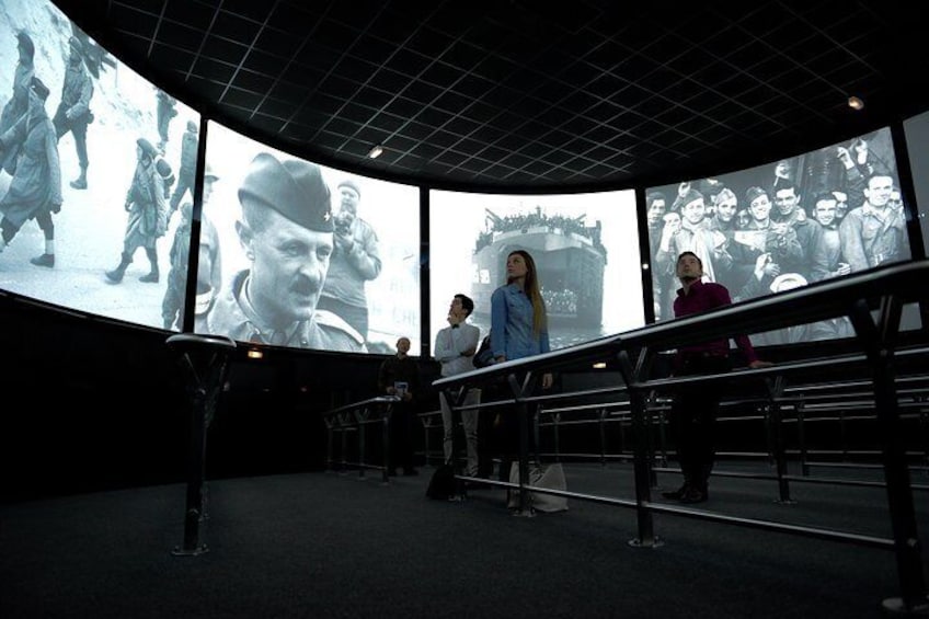 "Normandy's 100 Days" at Arromanches 360 Circular Cinema