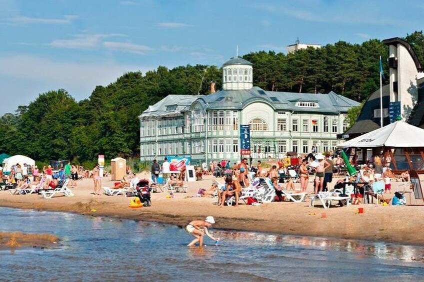 Jurmala central seaside