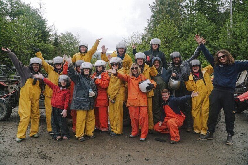 Group shot after adventure!