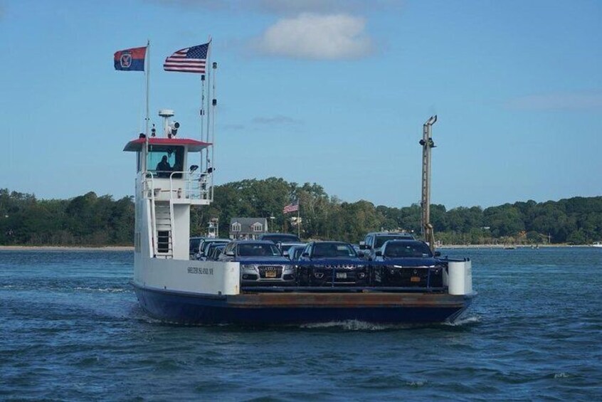 Sag Harbor to Shelter Island Ferry