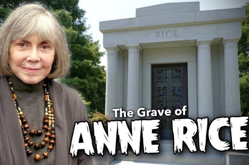Metairie Cemetery: Anne Rice (Vampire Novelist) Tomb