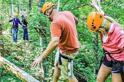 Aventure en tyrolienne à Fontanel, Nashville