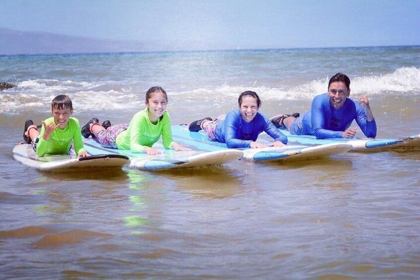 Group Surf Lesson at Waves Hawaii Surf School The Billabong Surf School in Kihei