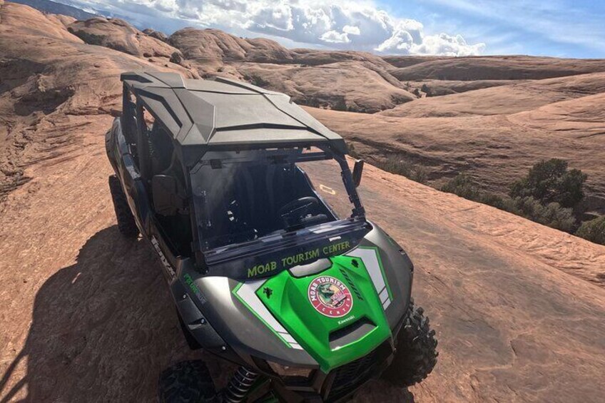 Private Tours on the Hell's Revenge Trail. Brought to you by the Moab Tourism Center.