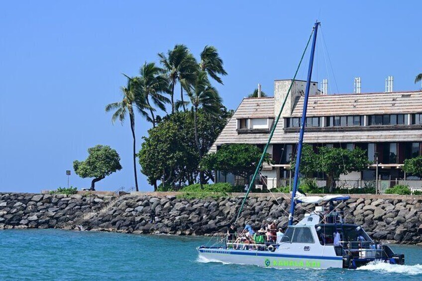 Oahu Sunset Tour on a 40 Foot Catamaran: Food and BYOB