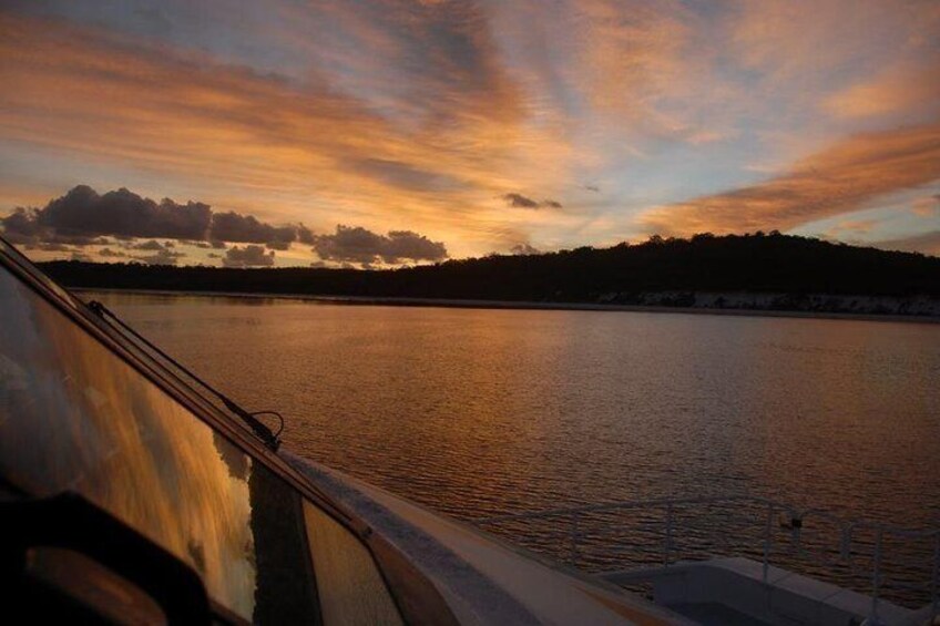 Sunset over K'gari (Fraser Island)