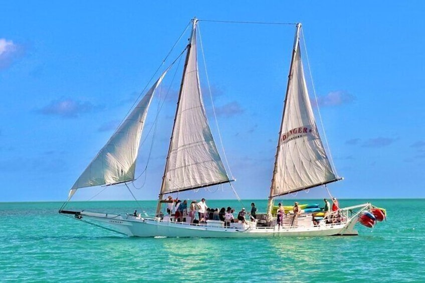 Key West Full-Day Ocean Adventure: Kayak, Snorkel, Sail