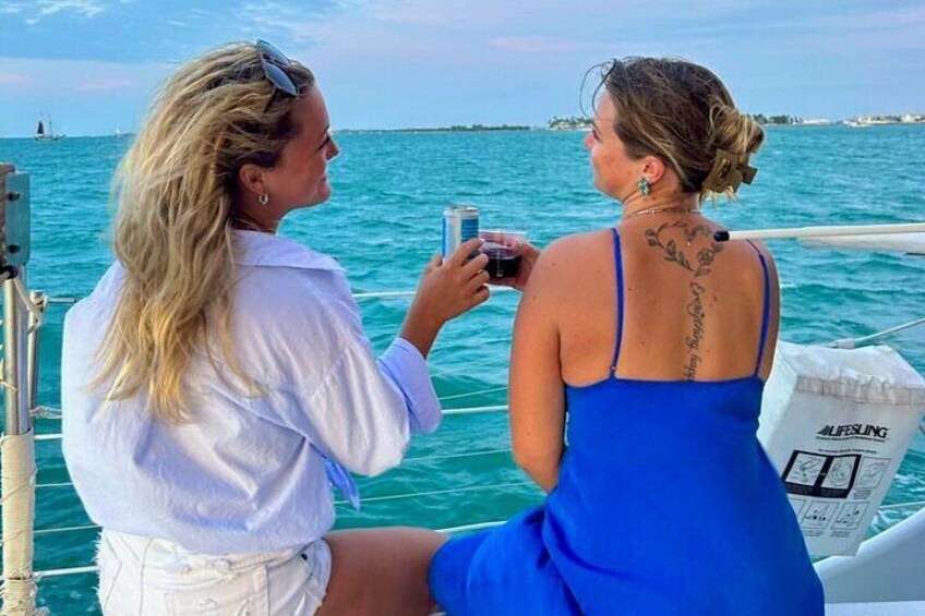 Key West Small-Group Sunset Sail with Wine and Hors d'oeuvres