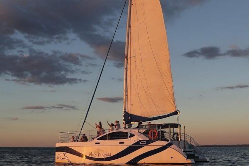 Sunset under Sail