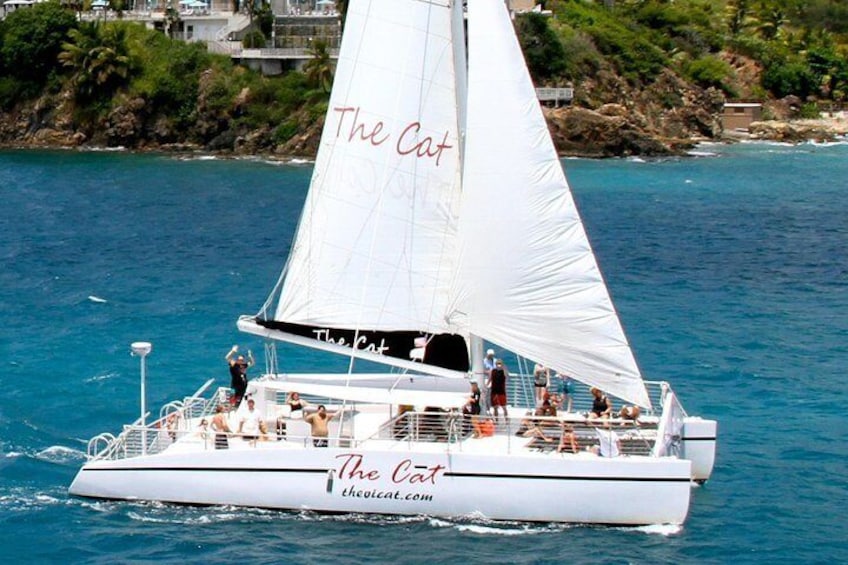 The VI Cat Snorkel and Sail Adventure