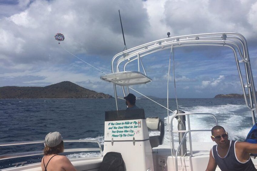 Parasail Experience in St Thomas