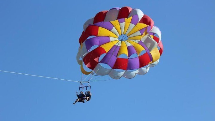 Parasailing in the US Virgin Islands