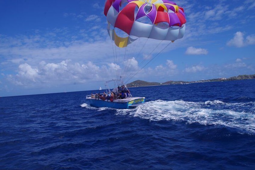 Parasail Experience in St Thomas
