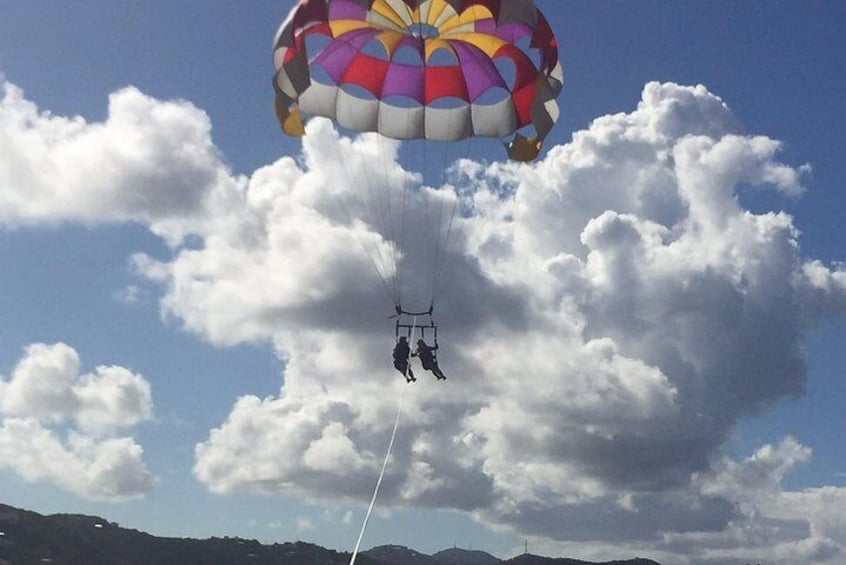 Parasail Experience in St Thomas