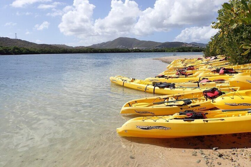 Cas Cay - Kayak Hike and Snorkel Adventure