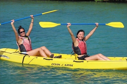 Cas Cay - Randonnée en kayak et plongée en apnée