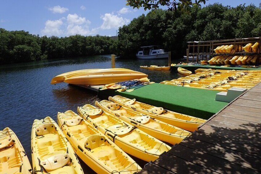 Cas Cay - Kayak Hike and Snorkel Adventure