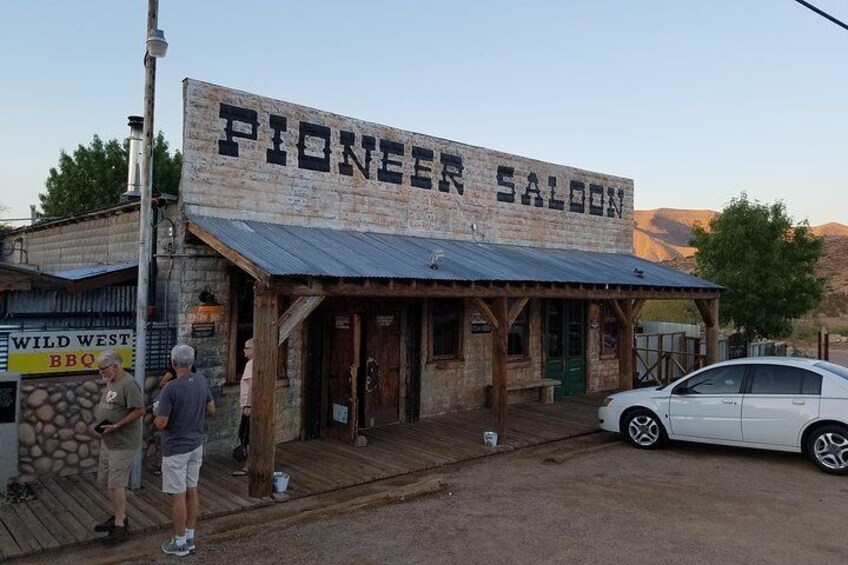The Famous Pioneer Saloon. Best burger west of the Mississippi and ghost stories abound!