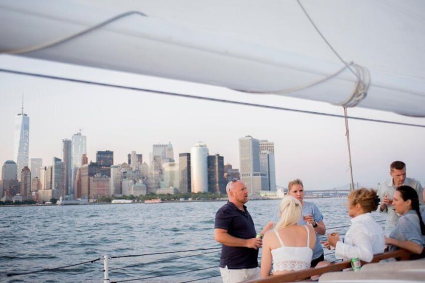 New York Sunset Schooner Cruise on the Hudson River