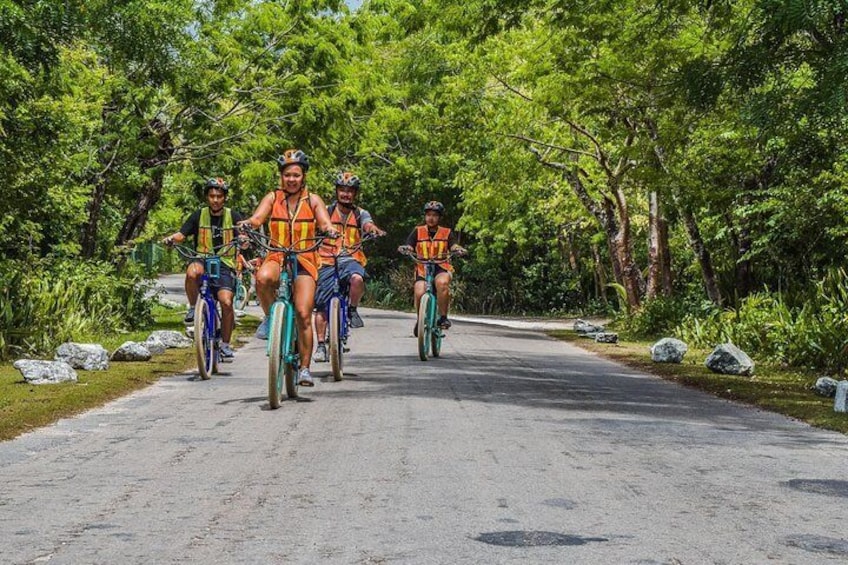 E-Bike Adventure in Cozumel - West Side Ride N' Snorkel 