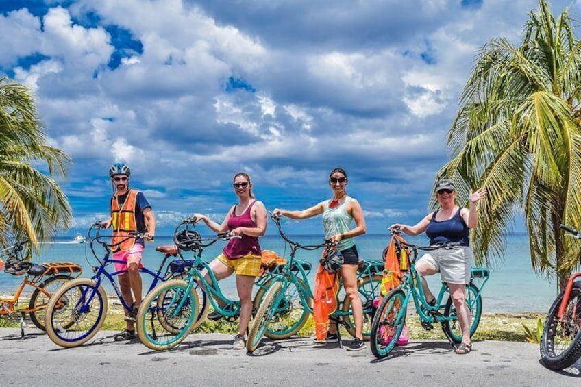 E-Bike Adventure in Cozumel - West Side Ride N' Snorkel