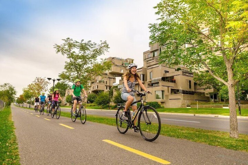 Bike through Montreal