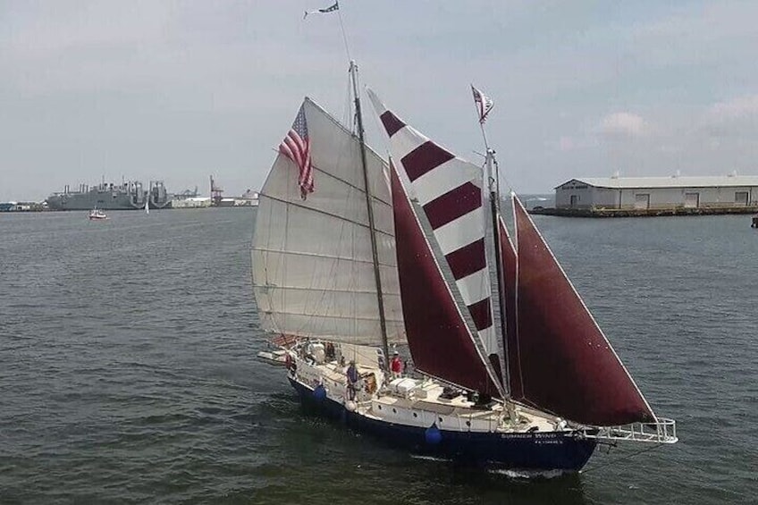 Baltimore History Sail on the Summer Wind 