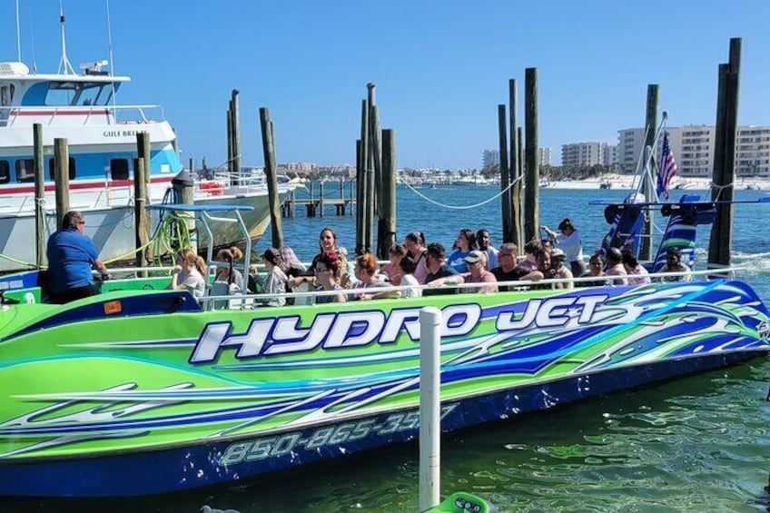 Large Jet Ski Boat Ride and Dolphin Watch in Destin