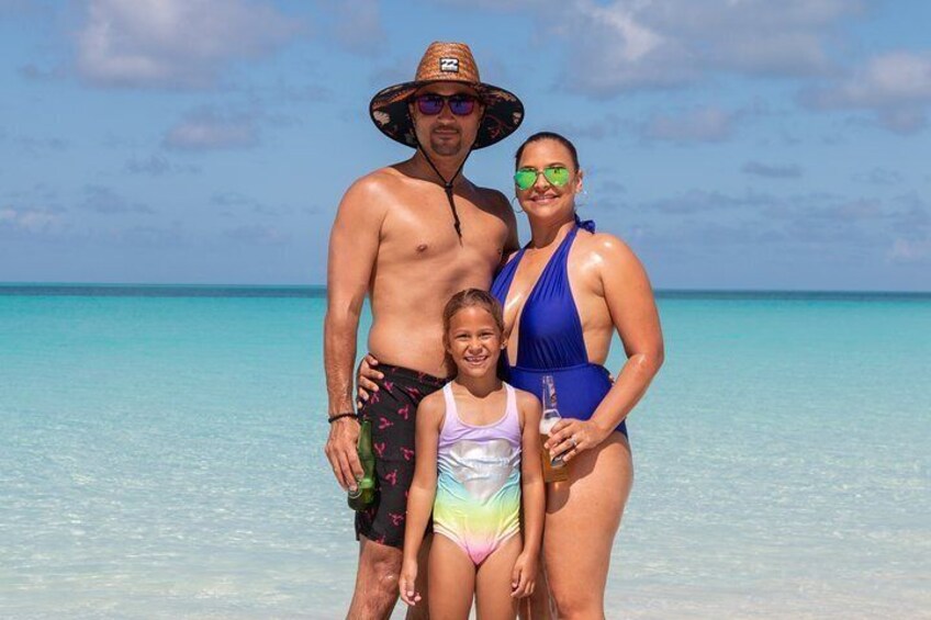 Family enjoying their time at the beach!