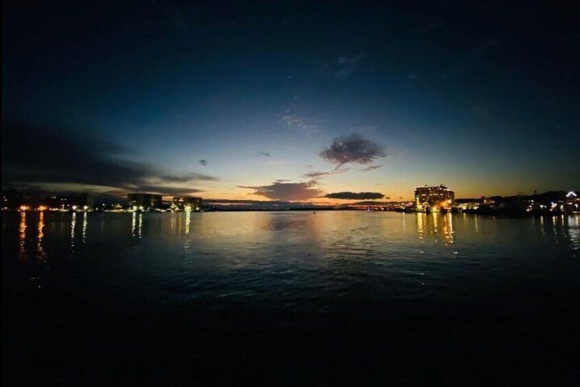 Harbor Lights Tiki Cruise through Destin Harbor