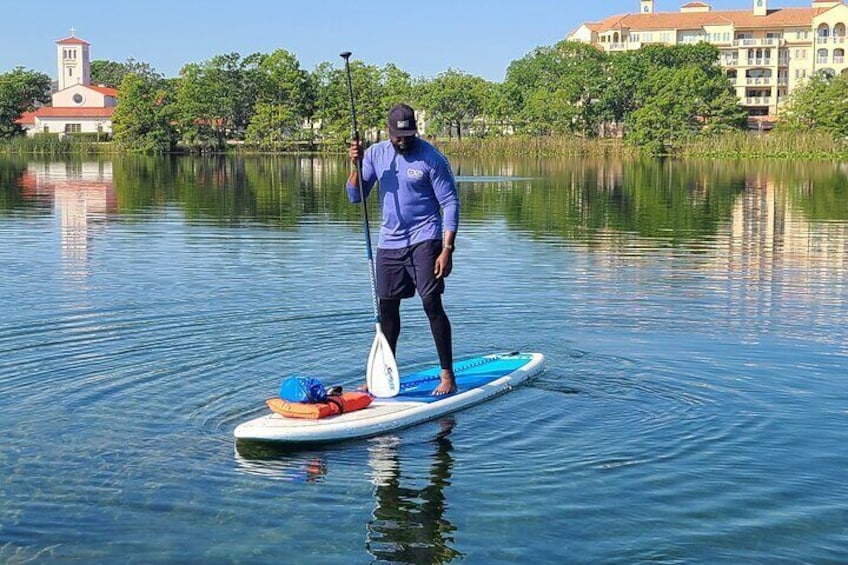 2-Hour (SUP) Clear Paddleboard & Clear Kayak Rental in Orlando