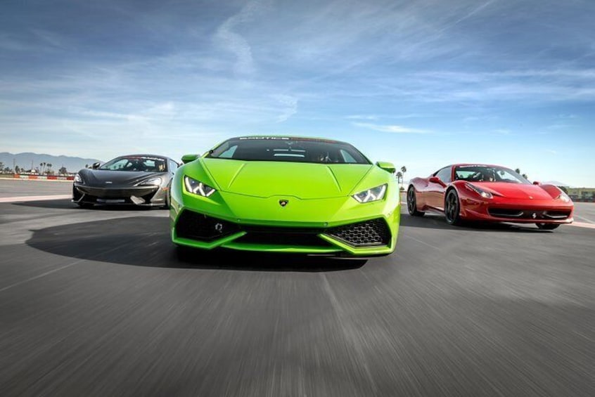 Two Hour Exotic Car Driving Experience Package in Las Vegas