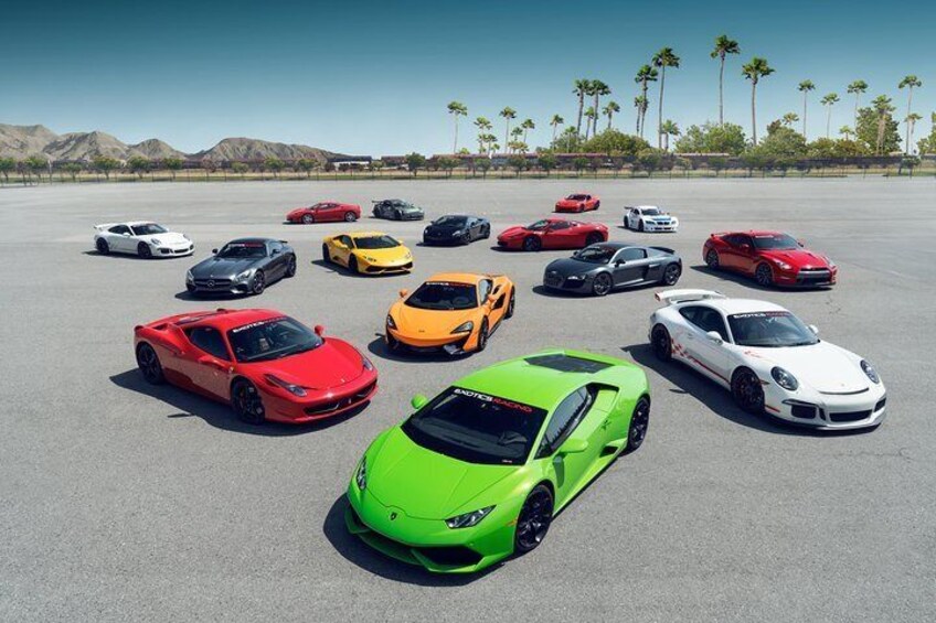 Two Hour Exotic Car Driving Experience Package in Las Vegas