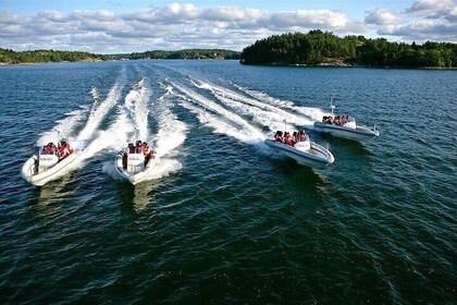 Sightseeingtur i Stockholm med RIB-båt