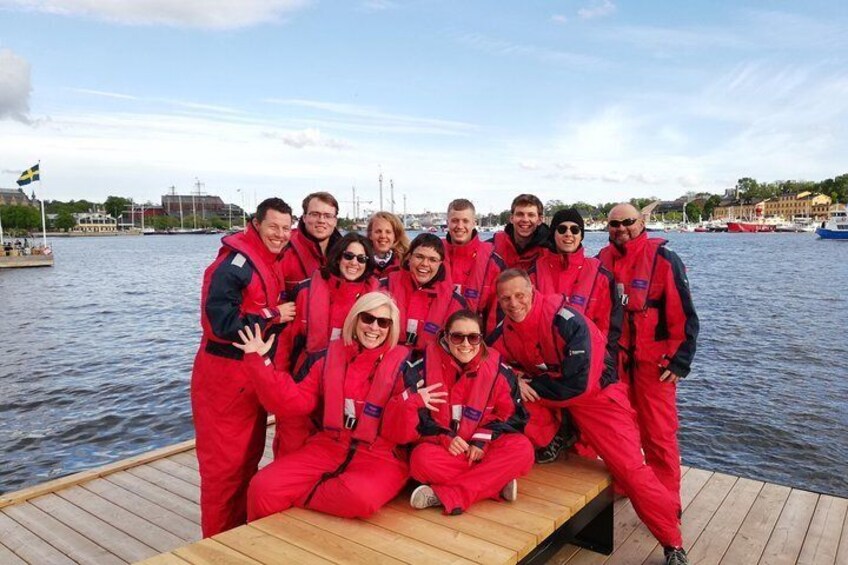 Group picture - everyone say 'Västerbotten!'