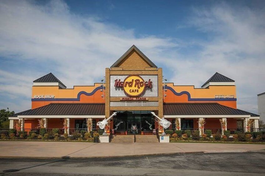 Hard Rock Cafe Pigeon Forge Meal