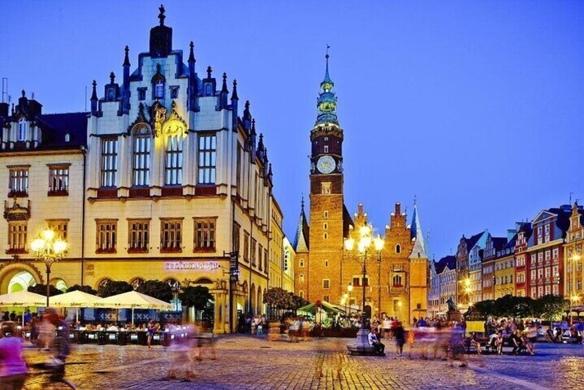 Wroclaw Private Tour from Lodz with Lunch