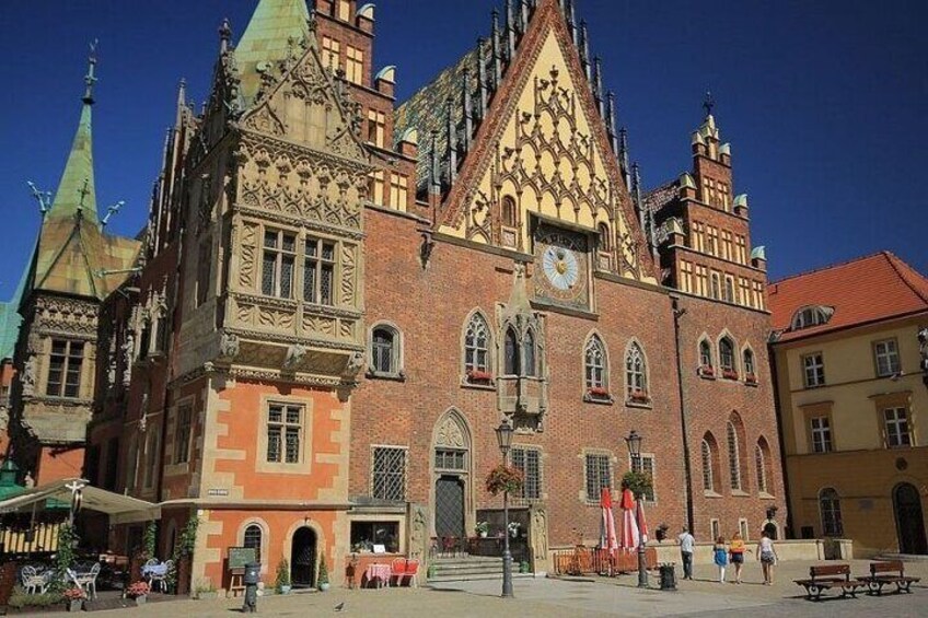 Wroclaw Private Tour from Lodz with Lunch