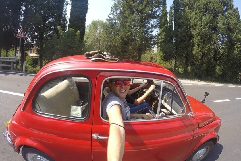 Self-Drive Vintage Fiat 500 Tour from Florence: Tuscan Wine Experience