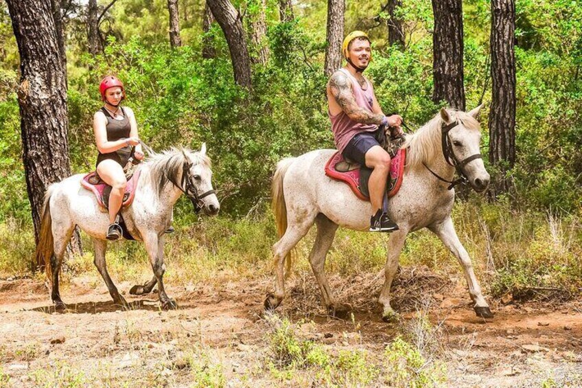 Arbek Travel; Horse Riding in Marmaris National Park