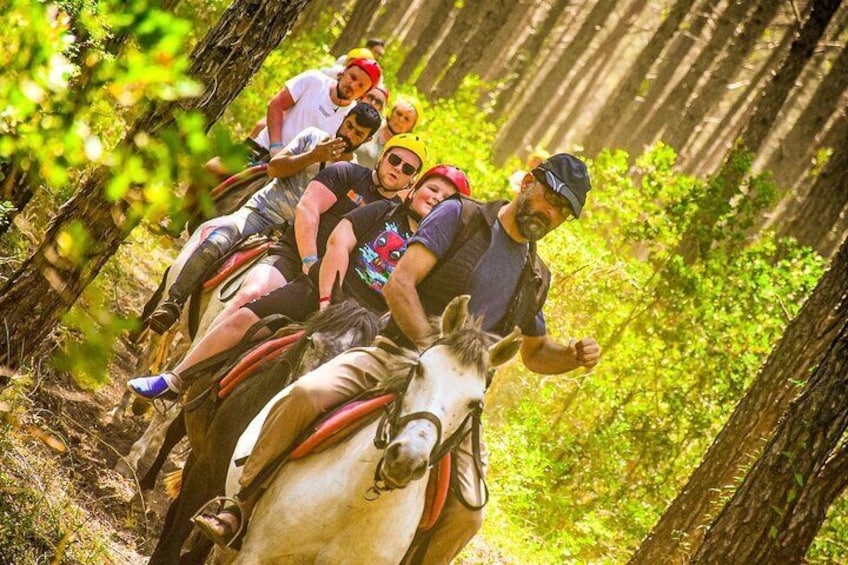 Arbek Travel; Horse Riding in Marmaris National Park