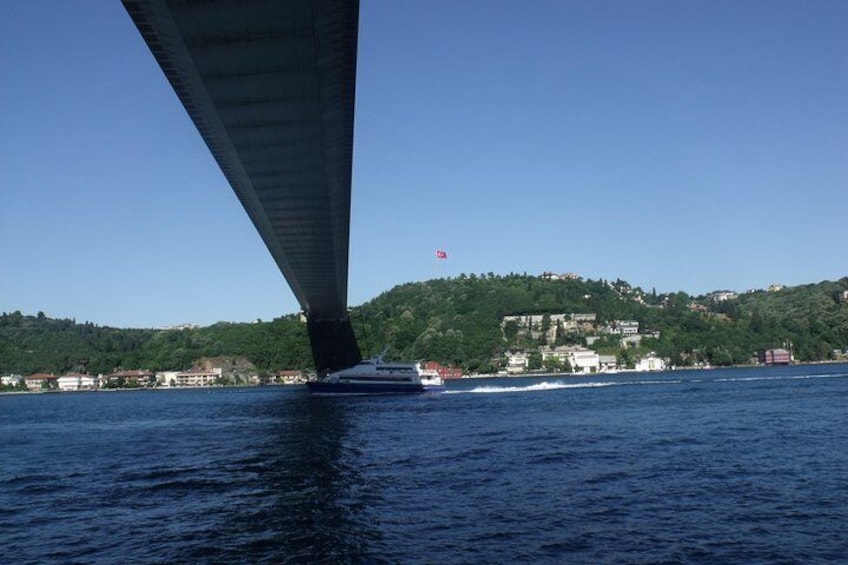 Bosphorus Strait Cruise with Kücüksu Palace Or Rumeli Fortress Tour