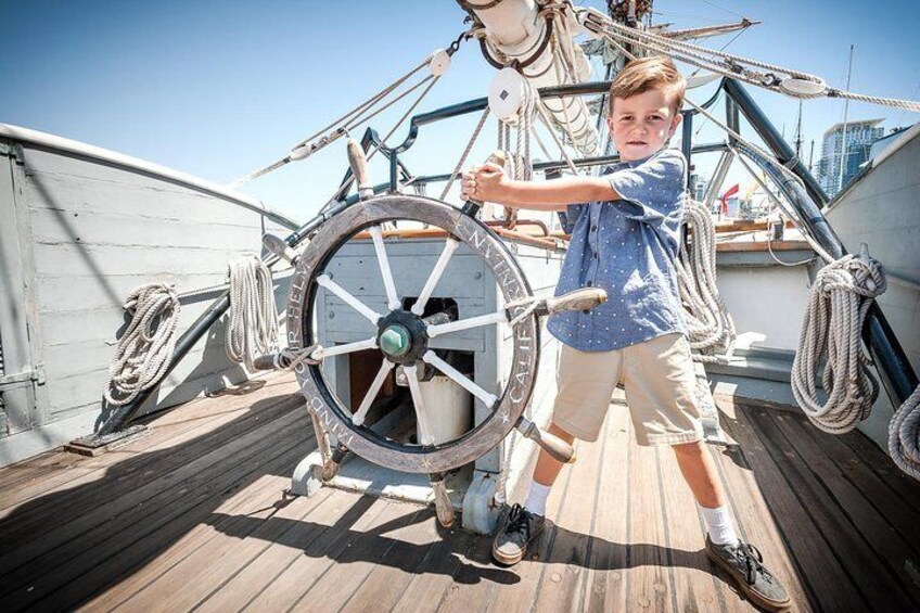 Come aboard the official tall ship of the state, the Californian! Weekend day sails include general admission and a glorious 4-hour on the water adventure.