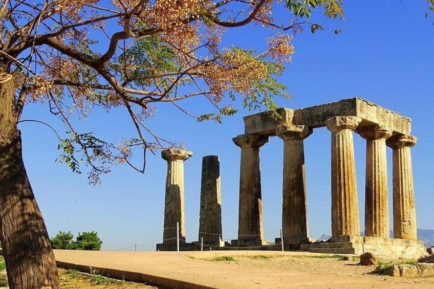Private Tour of Blue Lake, Temple of Hera, Mycenae, Corinth & Isthmus Canal from Athens