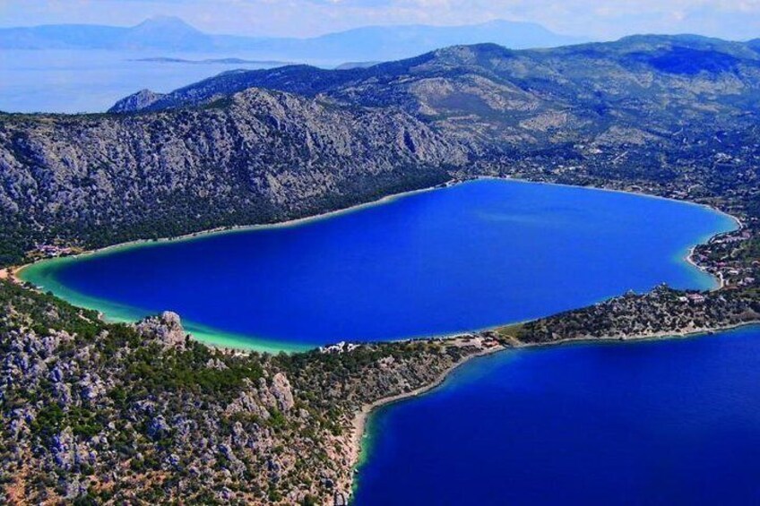 Private Tour of Blue Lake, Temple of Hera, Mycenae, Corinth & Isthmus Canal from Athens