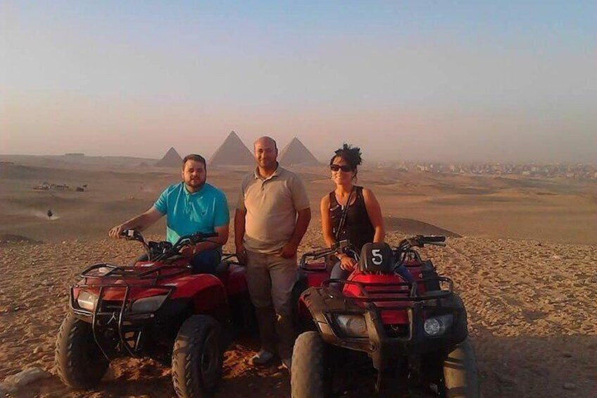 Camel Ride and Quad Bike Around the Gate of Giza Pyramids