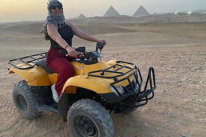 VIP Private Giza Pyramids,Sphinx,Camel,Quad Bike&Inside Pyramid